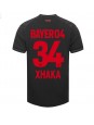 Bayer Leverkusen Granit Xhaka #34 Domácí Dres 2023-24 Krátký Rukáv